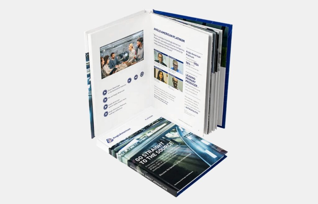 5 inch Multipage video book